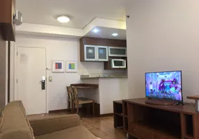 Foto 1 de Flat com 1 Quarto para alugar, 40m² em Barcelona, São Caetano do Sul