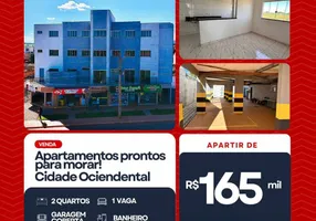 Foto 1 de Apartamento com 2 Quartos à venda, 60m² em Parque Araguari, Cidade Ocidental