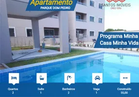 Foto 1 de Apartamento com 2 Quartos à venda, 55m² em Pedras, Fortaleza