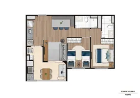 Foto 1 de Apartamento com 2 Quartos à venda, 58m² em Vila Maria, São Paulo