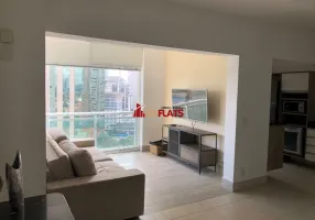 Foto 1 de Flat com 2 Quartos à venda, 84m² em Brooklin, São Paulo