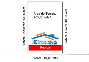 Foto 1 de Lote/Terreno à venda, 188m² em Bela Vista, Osasco