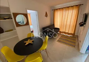 Foto 1 de Apartamento com 1 Quarto à venda, 45m² em Praia das Pitangueiras, Guarujá