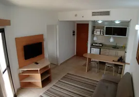 Foto 1 de Flat com 1 Quarto para alugar, 44m² em Boqueirão, Santos
