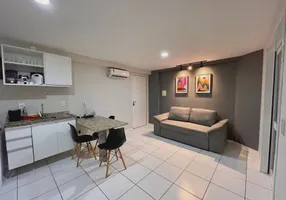 Foto 1 de Flat com 1 Quarto para alugar, 44m² em Ponta Negra, Natal