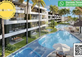 Foto 1 de Flat com 2 Quartos à venda, 64m² em Praia dos Carneiros, Tamandare