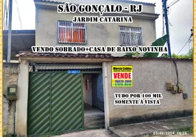 Foto 1 de Casa com 3 Quartos à venda, 90m² em Jardim Catarina, São Gonçalo