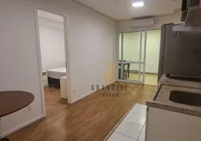 Foto 1 de Flat com 1 Quarto para alugar, 42m² em Centro, São Bernardo do Campo