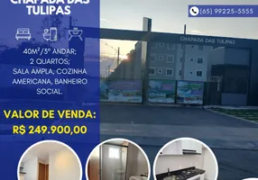 Foto 1 de Apartamento com 2 Quartos à venda, 40m² em Cachoeira das Garça, Cuiabá