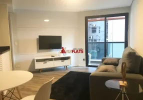 Foto 1 de Flat com 1 Quarto para alugar, 40m² em Itaim Bibi, São Paulo