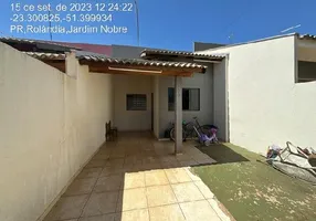 Foto 1 de Casa com 2 Quartos à venda, 125m² em Jardim Nobre, Rolândia