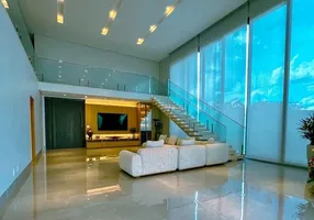 Foto 1 de Sobrado com 4 Quartos para venda ou aluguel, 431m² em Residencial Alphaville Flamboyant, Goiânia