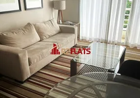 Foto 1 de Flat com 1 Quarto para alugar, 57m² em Pinheiros, São Paulo