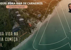 Foto 1 de Apartamento com 1 Quarto à venda, 40m² em Praia dos Carneiros, Tamandare