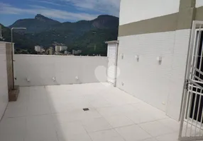 Foto 1 de Cobertura com 3 Quartos à venda, 160m² em Rio Comprido, Rio de Janeiro