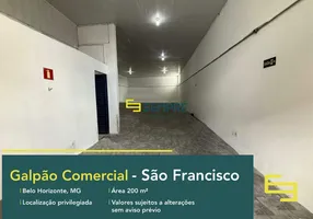 Foto 1 de Galpão/Depósito/Armazém para alugar, 200m² em São Francisco, Belo Horizonte