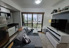 Foto 1 de Flat com 1 Quarto à venda, 40m² em Brooklin, São Paulo