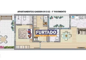 Foto 1 de Apartamento com 2 Quartos à venda, 56m² em Vila Progresso, Santo André