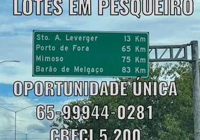 Foto 1 de Lote/Terreno à venda, 210m² em , Santo Antônio do Leverger