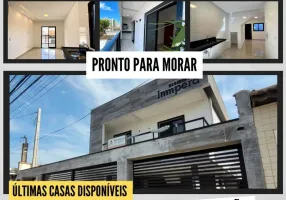 Foto 1 de Casa de Condomínio com 2 Quartos à venda, 65m² em Aviação, Praia Grande