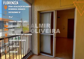 Foto 1 de Apartamento com 2 Quartos à venda, 78m² em Jardim Florenzza, Sertãozinho