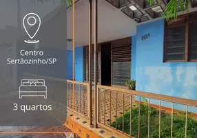 Foto 1 de Casa com 3 Quartos à venda, 171m² em Centro de Sertaozinho, Sertãozinho