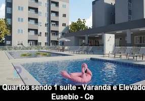 Foto 1 de Apartamento com 1 Quarto à venda, 46m² em Pires Façanha, Eusébio