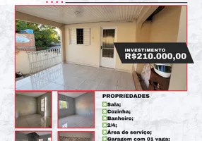 Foto 1 de Casa com 2 Quartos à venda, 68m² em Alvorada, Cuiabá