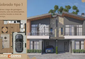 Foto 1 de Casa com 2 Quartos à venda, 62m² em Moura, Gramado