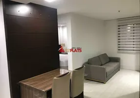 Foto 1 de Flat com 1 Quarto para alugar, 38m² em Moema, São Paulo