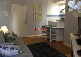 Foto 1 de Flat com 1 Quarto para alugar, 33m² em Jardins, São Paulo