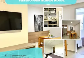 Foto 1 de Apartamento com 1 Quarto para alugar, 35m² em Barra da Lagoa, Florianópolis