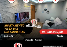 Foto 1 de Apartamento com 2 Quartos à venda, 40m² em Planalto, Manaus