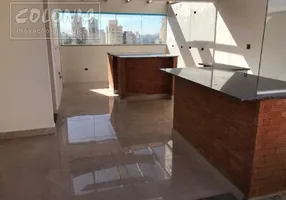 Foto 1 de Cobertura com 2 Quartos para alugar, 123m² em Campestre, Santo André
