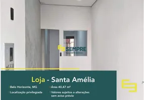 Foto 1 de Ponto Comercial à venda, 40m² em Santa Amélia, Belo Horizonte