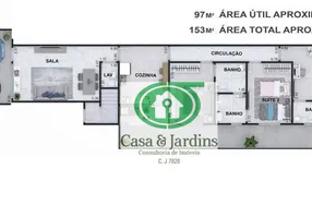 Foto 1 de Casa com 3 Quartos à venda, 97m² em Ponta da Praia, Santos