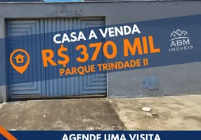 Foto 1 de Casa com 3 Quartos à venda, 99m² em Parque Trindade, Aparecida de Goiânia