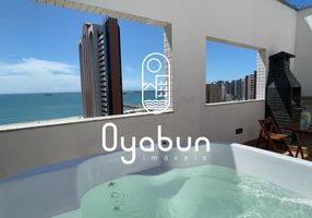 Foto 1 de Cobertura com 3 Quartos para venda ou aluguel, 127m² em Beira Mar, Fortaleza