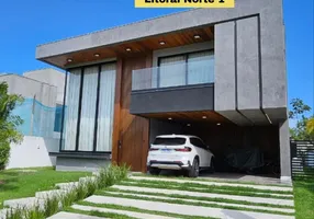 Foto 1 de Casa de Condomínio com 4 Quartos à venda, 350m² em Alphaville Litoral Norte 1, Camaçari