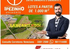 Foto 1 de Lote/Terreno à venda, 1000m² em Loteamento Distrito Industrial Uninorte, Piracicaba
