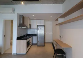 Foto 1 de Apartamento com 1 Quarto para alugar, 46m² em Moema, São Paulo