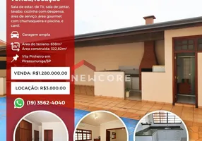 Foto 1 de Casa com 4 Quartos à venda, 322m² em Vila Pinheiro, Pirassununga