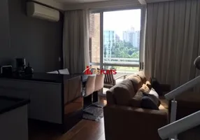 Foto 1 de Flat com 3 Quartos à venda, 85m² em Brooklin, São Paulo