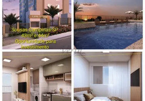 Foto 1 de Apartamento com 2 Quartos à venda, 44m² em Vila Brandina, Campinas