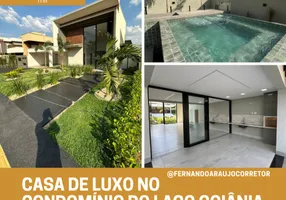 Foto 1 de Casa com 4 Quartos à venda, 225m² em Condomínio do Lago, Goiânia