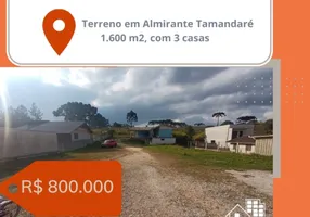 Foto 1 de Lote/Terreno à venda, 1600m² em Tranqueira, Almirante Tamandaré