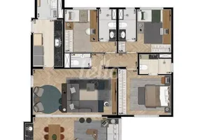 Foto 1 de Apartamento com 3 Quartos para alugar, 116m² em Móoca, São Paulo