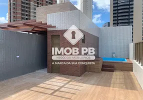 Foto 1 de Cobertura com 2 Quartos à venda, 123m² em Altiplano Cabo Branco, João Pessoa