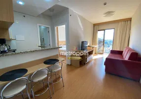 Foto 1 de Flat com 1 Quarto para alugar, 39m² em Barcelona, São Caetano do Sul