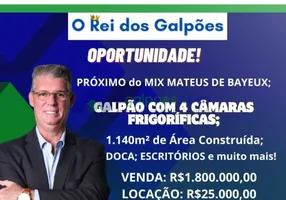 Foto 1 de Galpão/Depósito/Armazém para venda ou aluguel, 1141m² em Centro, Bayeux